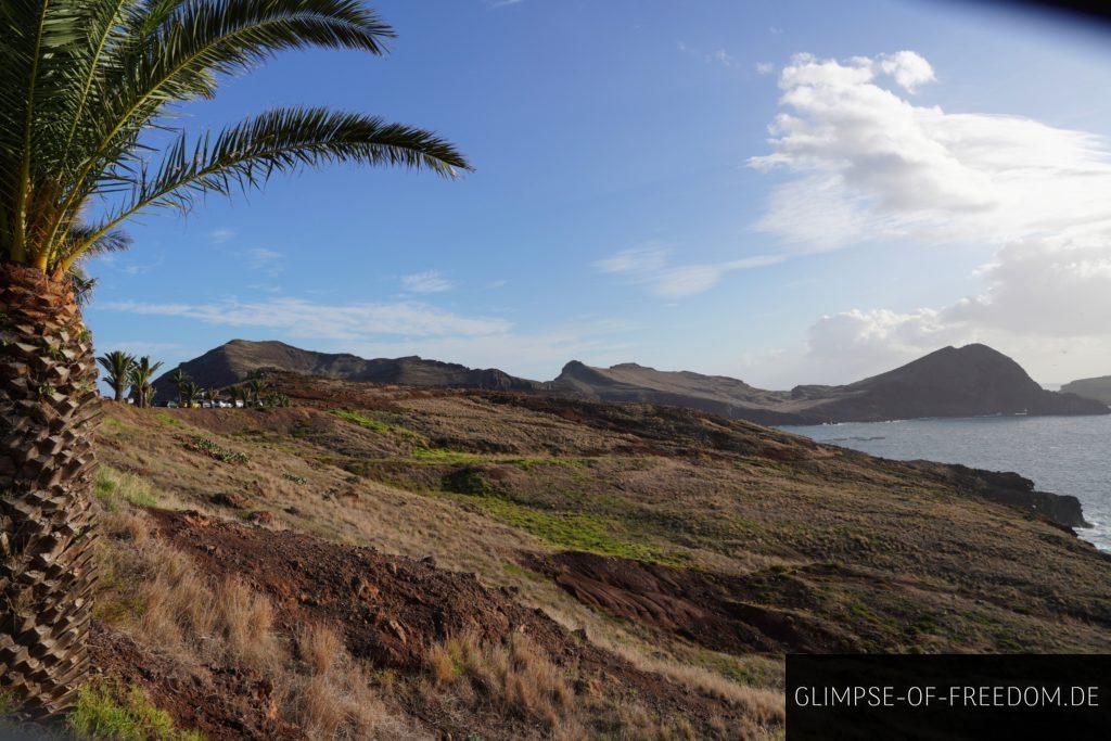 Startpunkt der Ponta de Sao Lourenco Wanderung