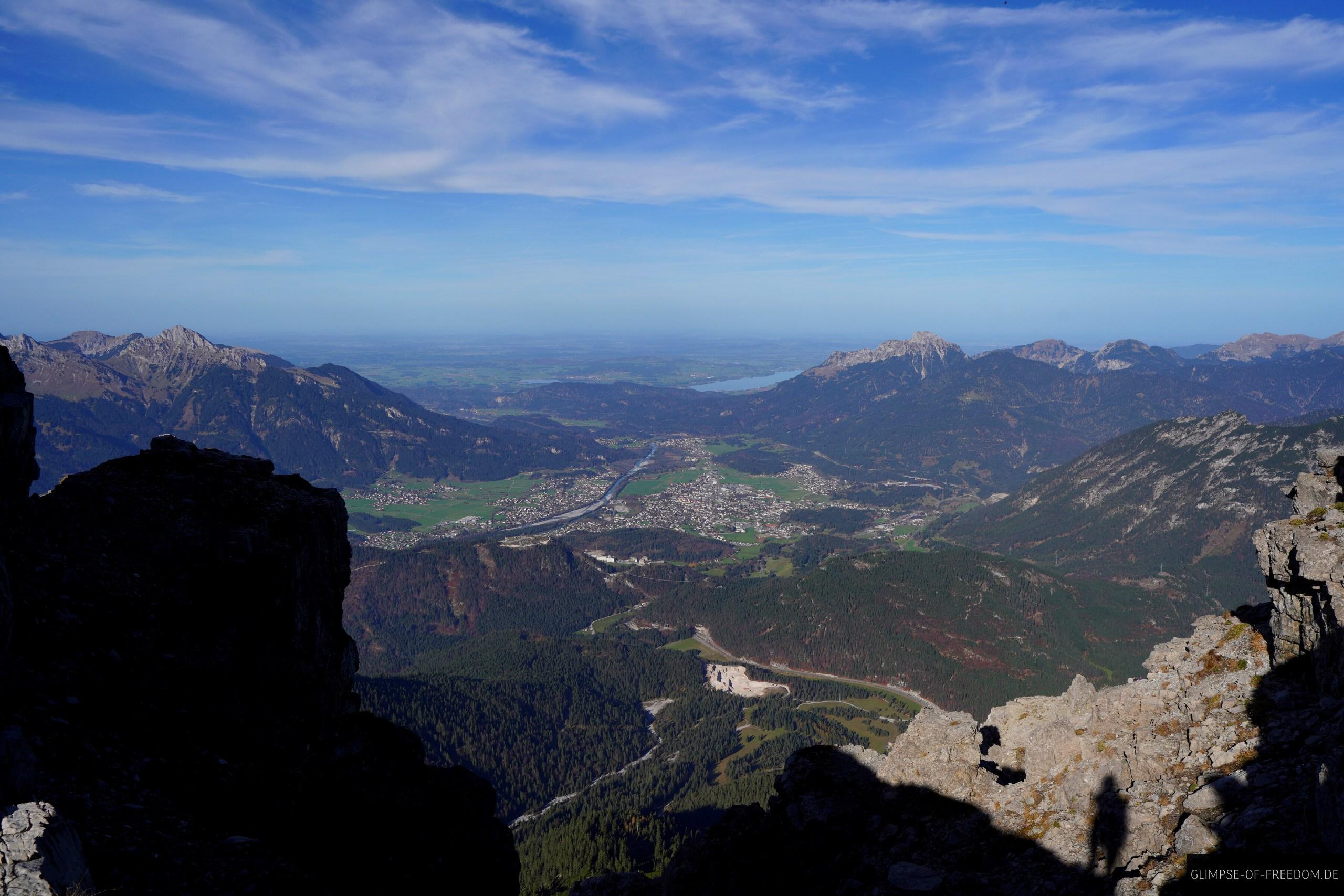 Thaneller Aussicht Richtung Deutschland Thaneller Aussicht Richtung Deutschland