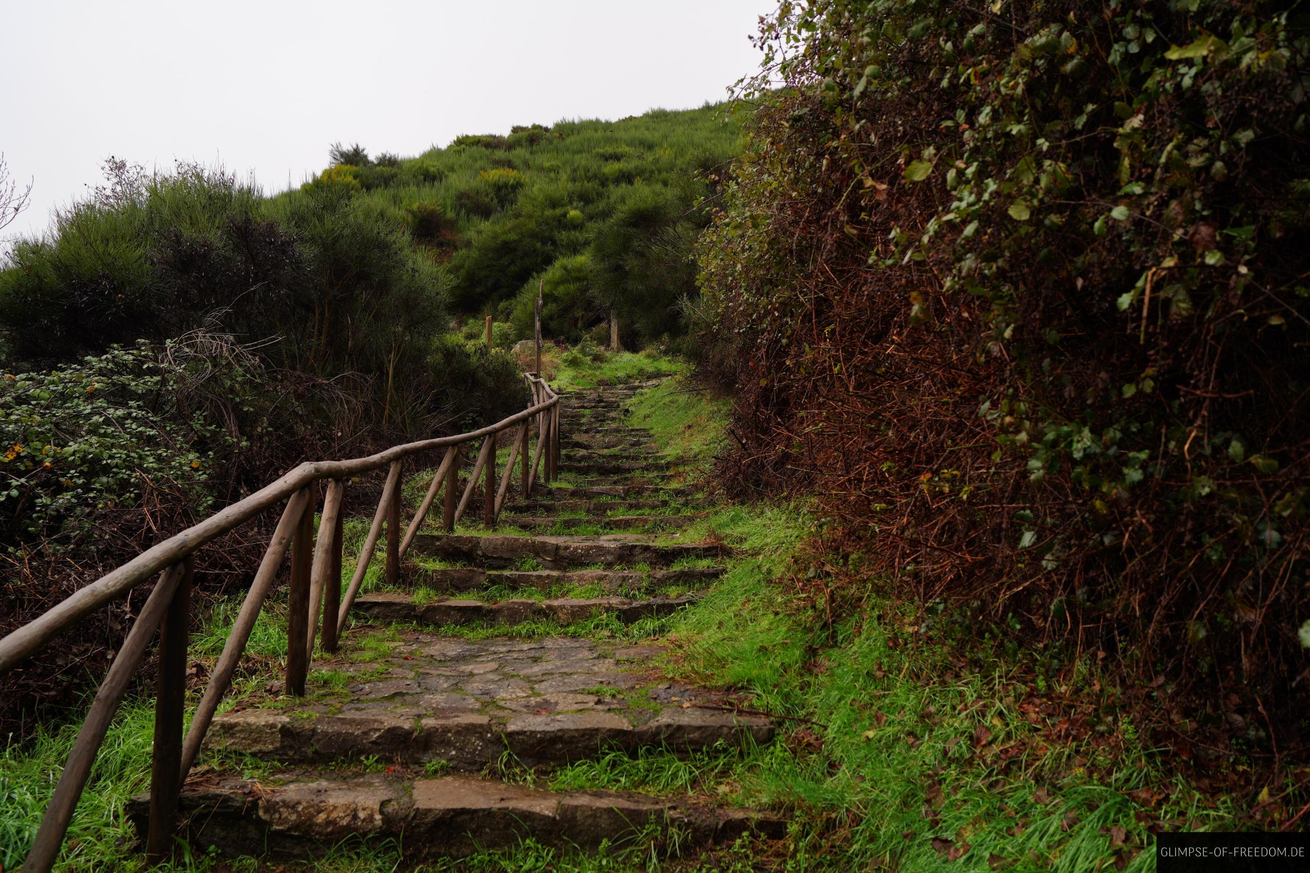 Treppen auf der Pico Grande Wanderung Treppen auf der Pico Grande Wanderung