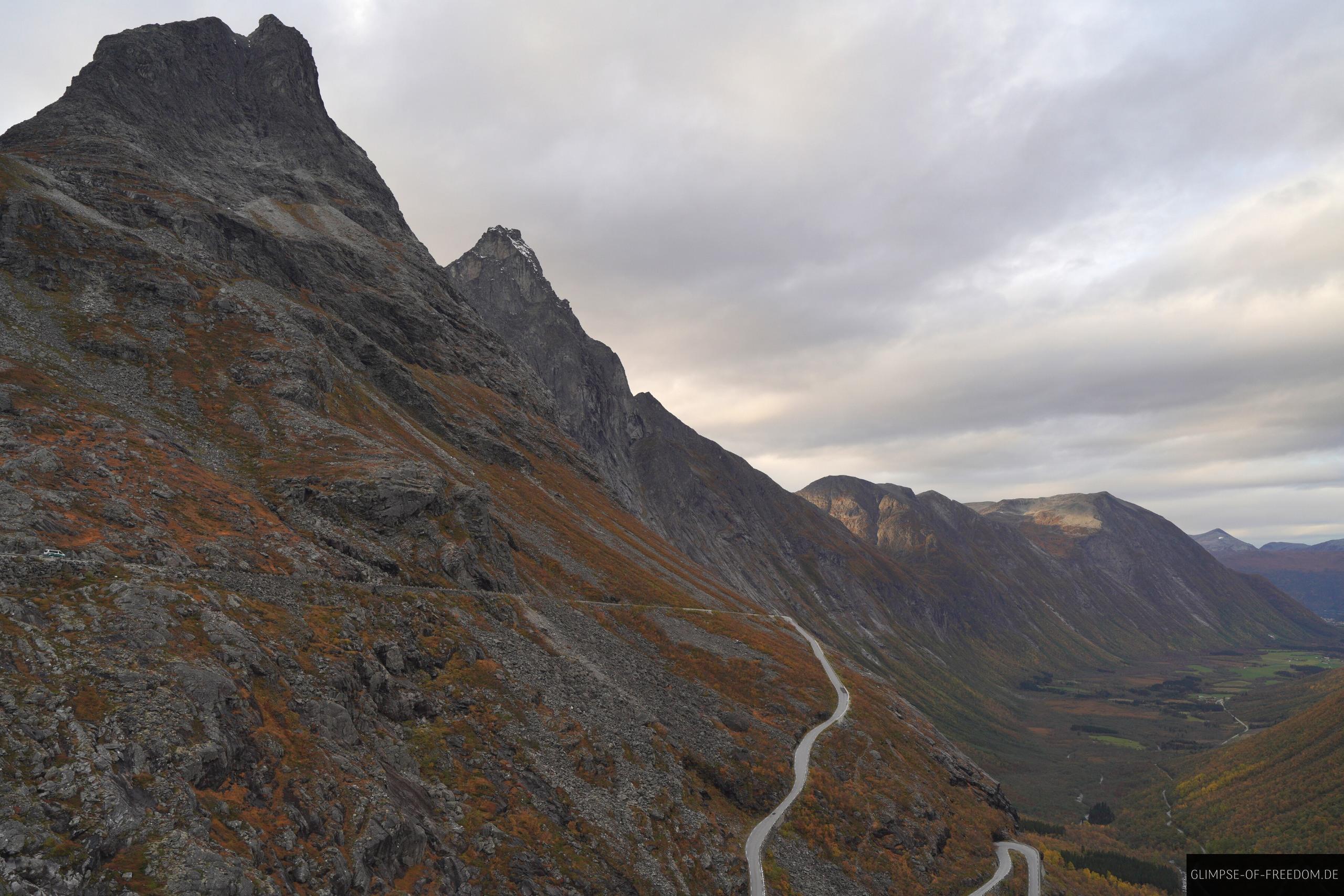 Trollstigen Berglandschaft Trollstigen Berglandschaft