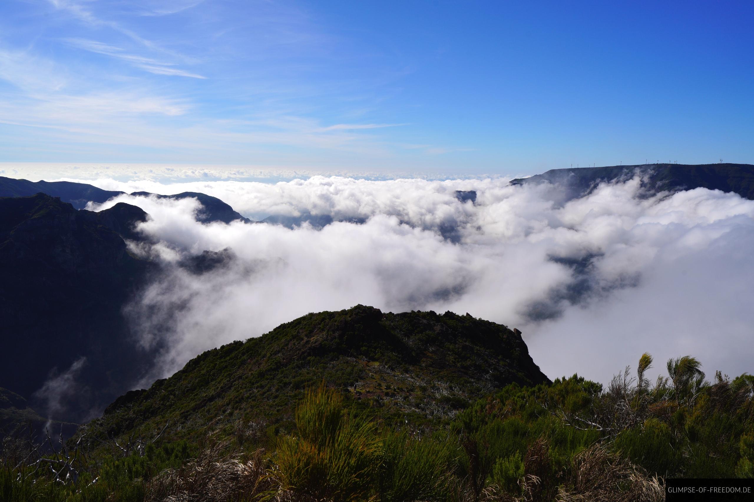 Ueber den Wolken am Pico do Jorge Über den Wolken am Pico do Jorge