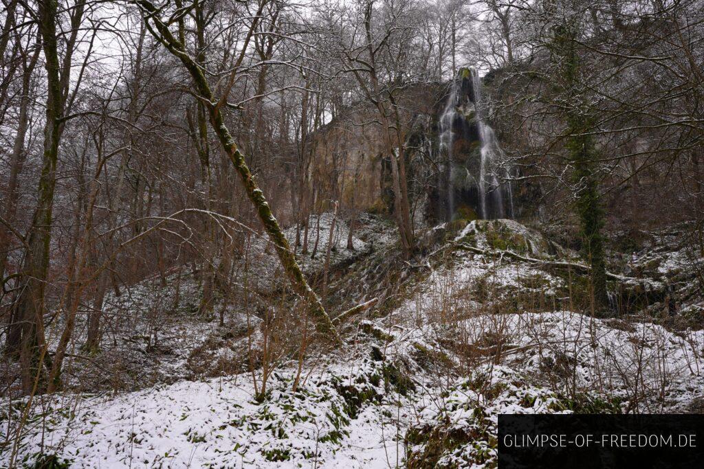 Uracher Wasserfall im Winter