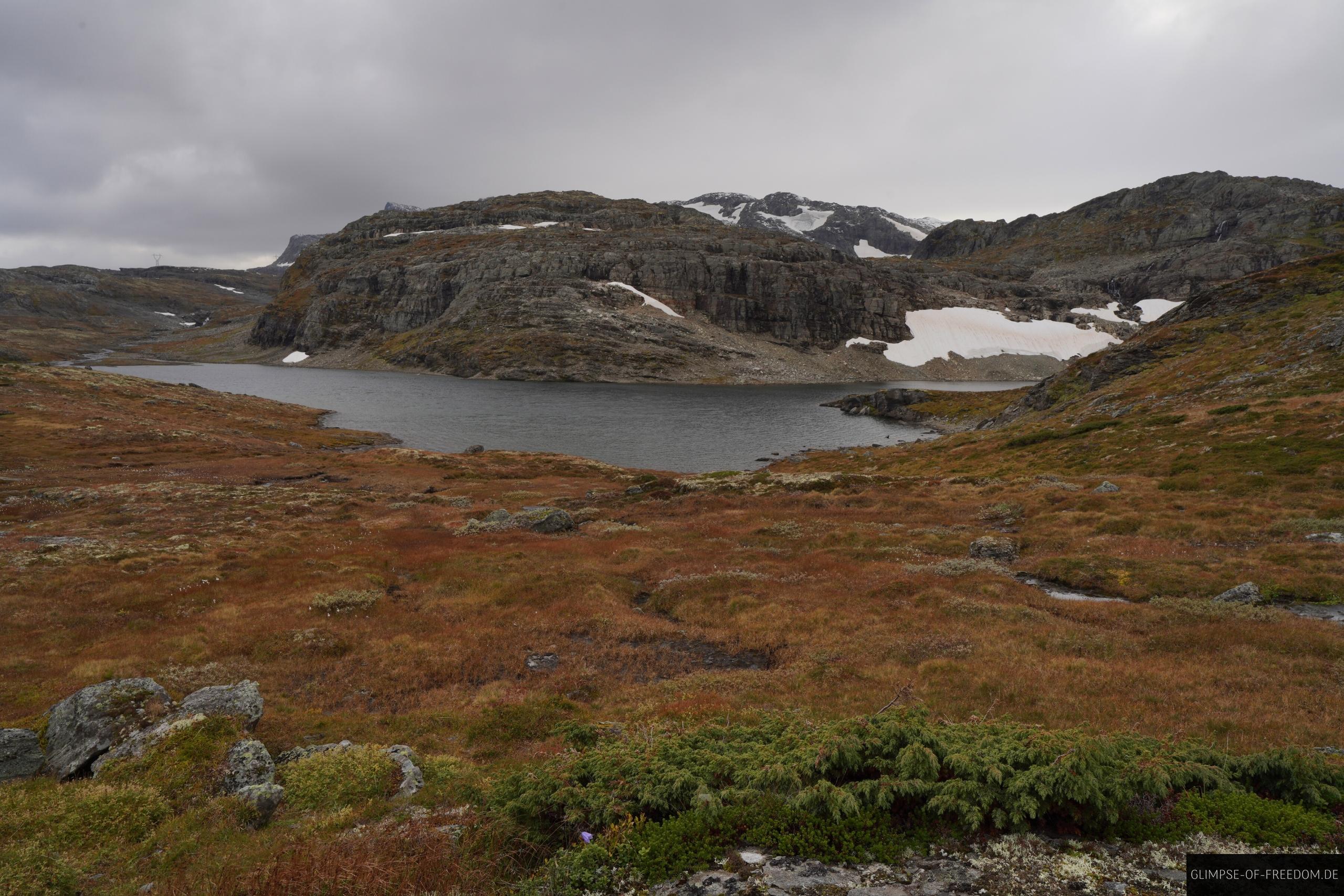 Vielseite Umgebung beim Fahren auf der Aurlandsfjellet Route Vielseite Umgebung beim Fahren auf der Aurlandsfjellet Route