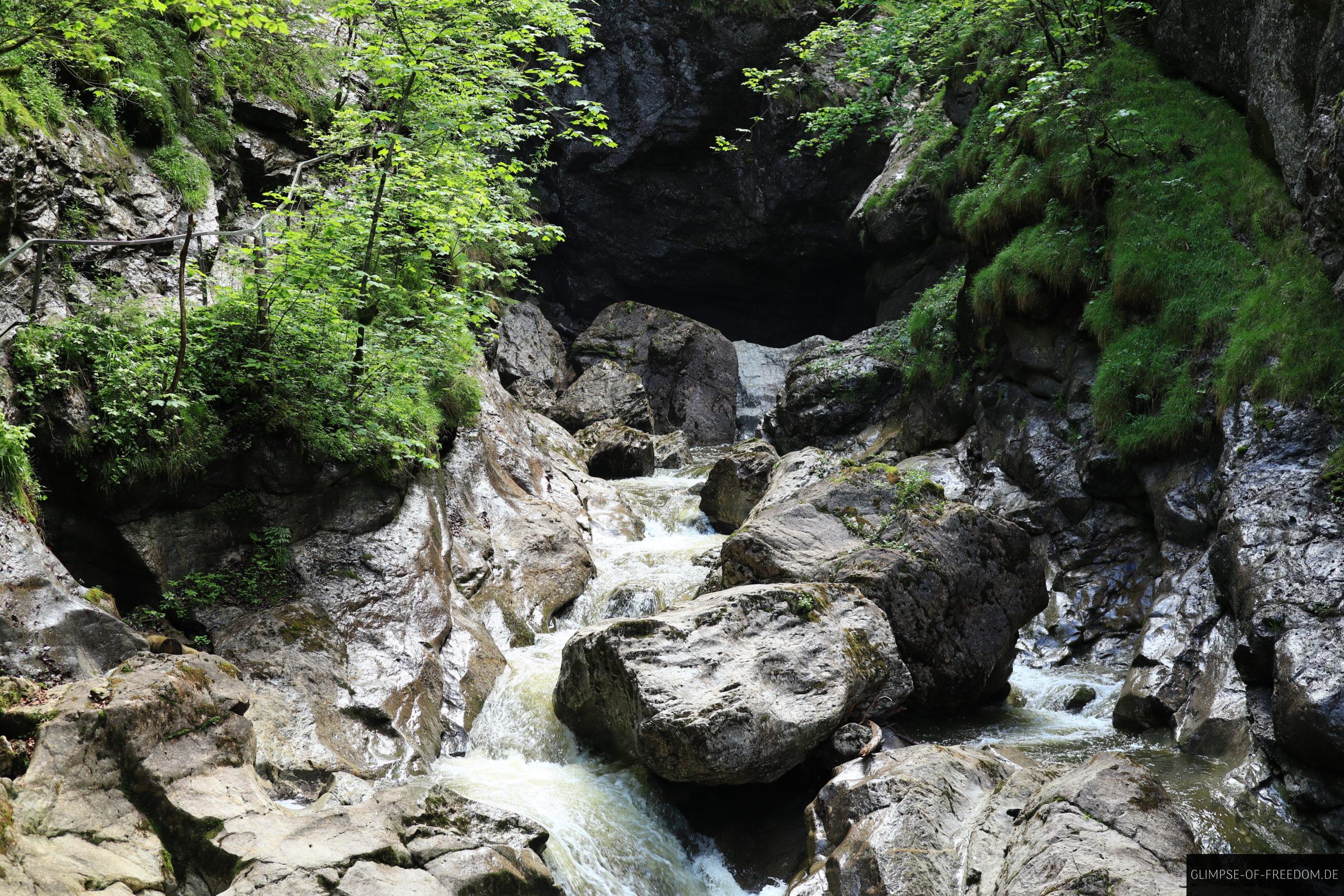 Wanderung zum Grünten durch die Schlucht