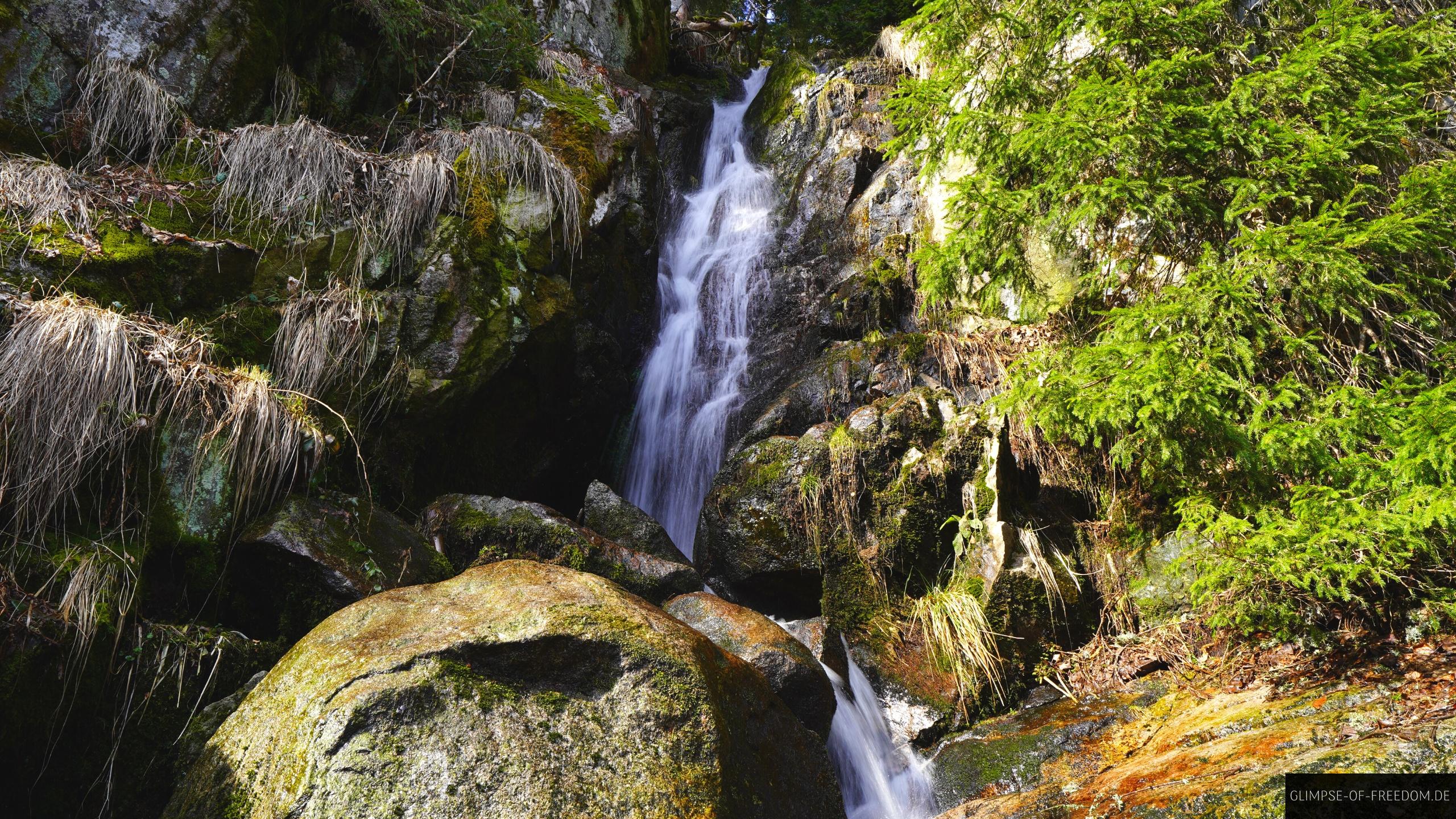 Wasserfall auf der Hohneck Wanderung