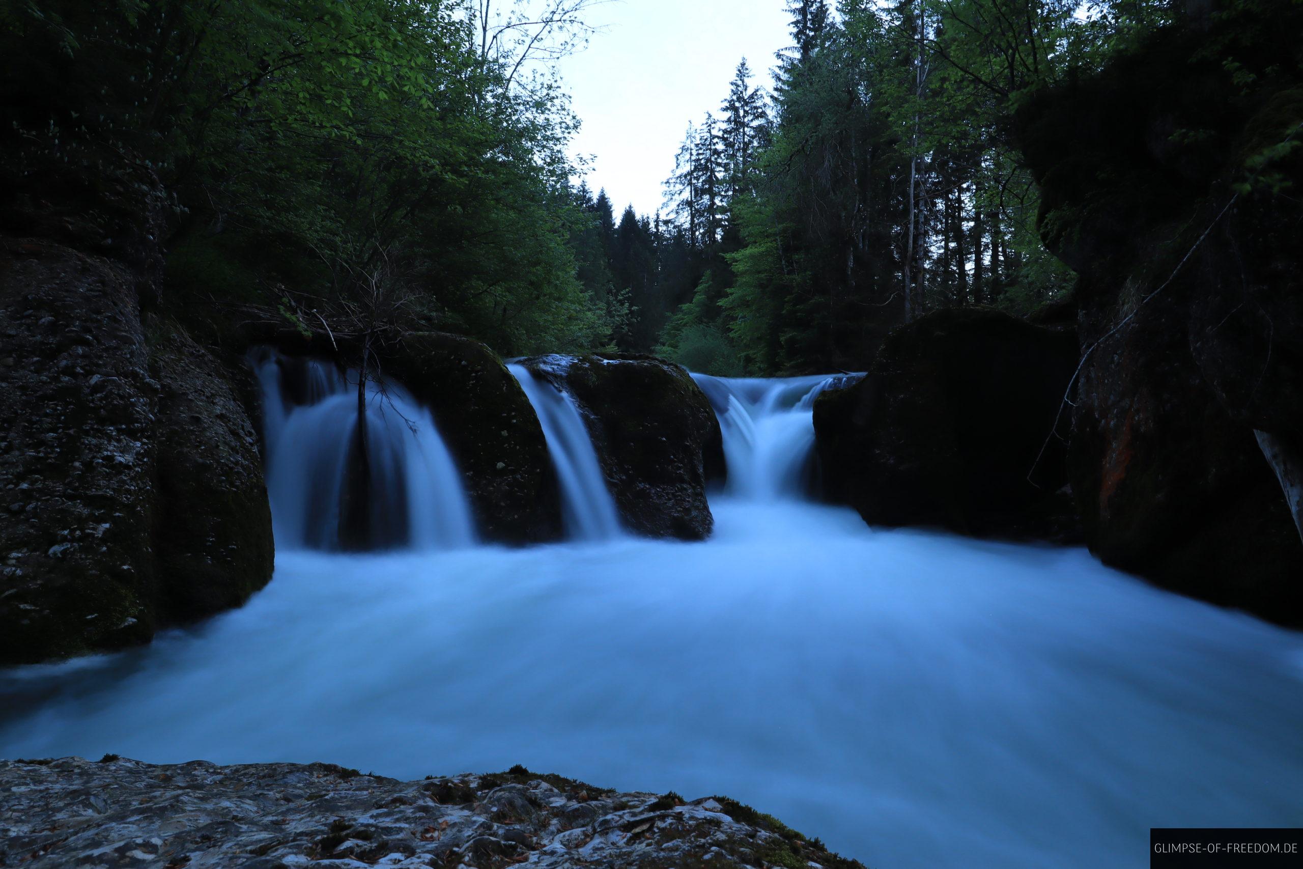Wasserfall nahe Gunzesried