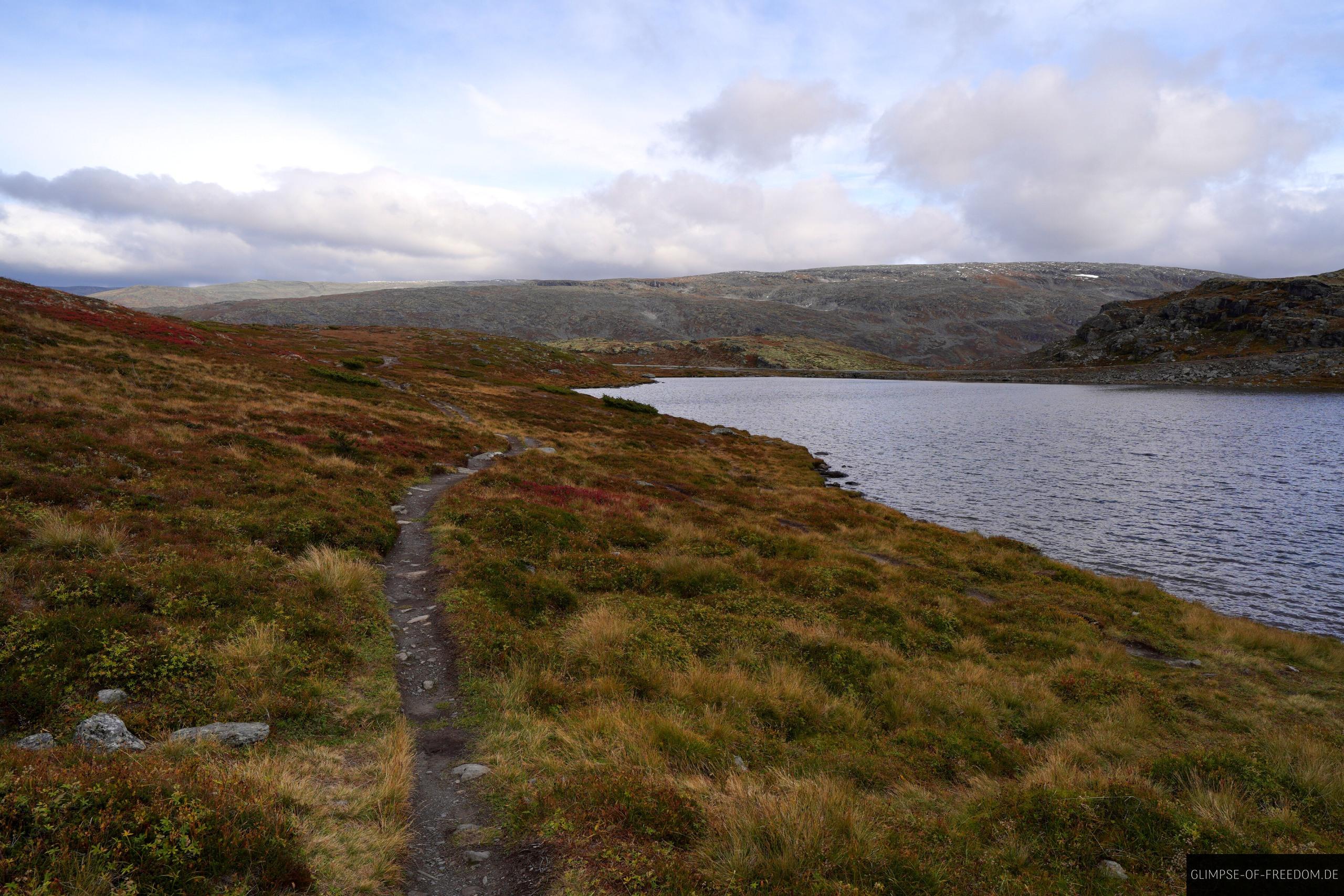Weg am Flotvatnet See Weg am Flotvatnet See